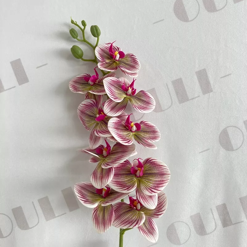 beautiful faux orchid bouquet