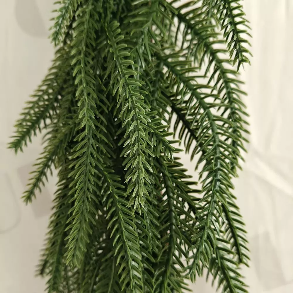 Artificial Norfolk Pine Garland for holiday wreaths