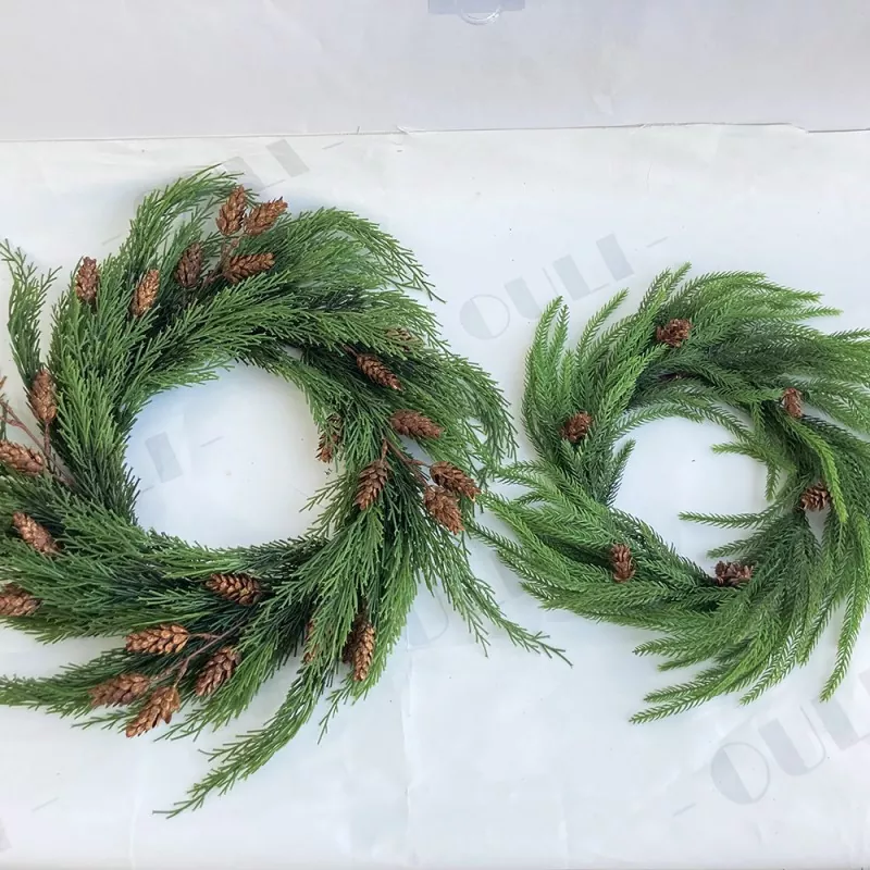 fake Pine Garland for wedding and party decoration
