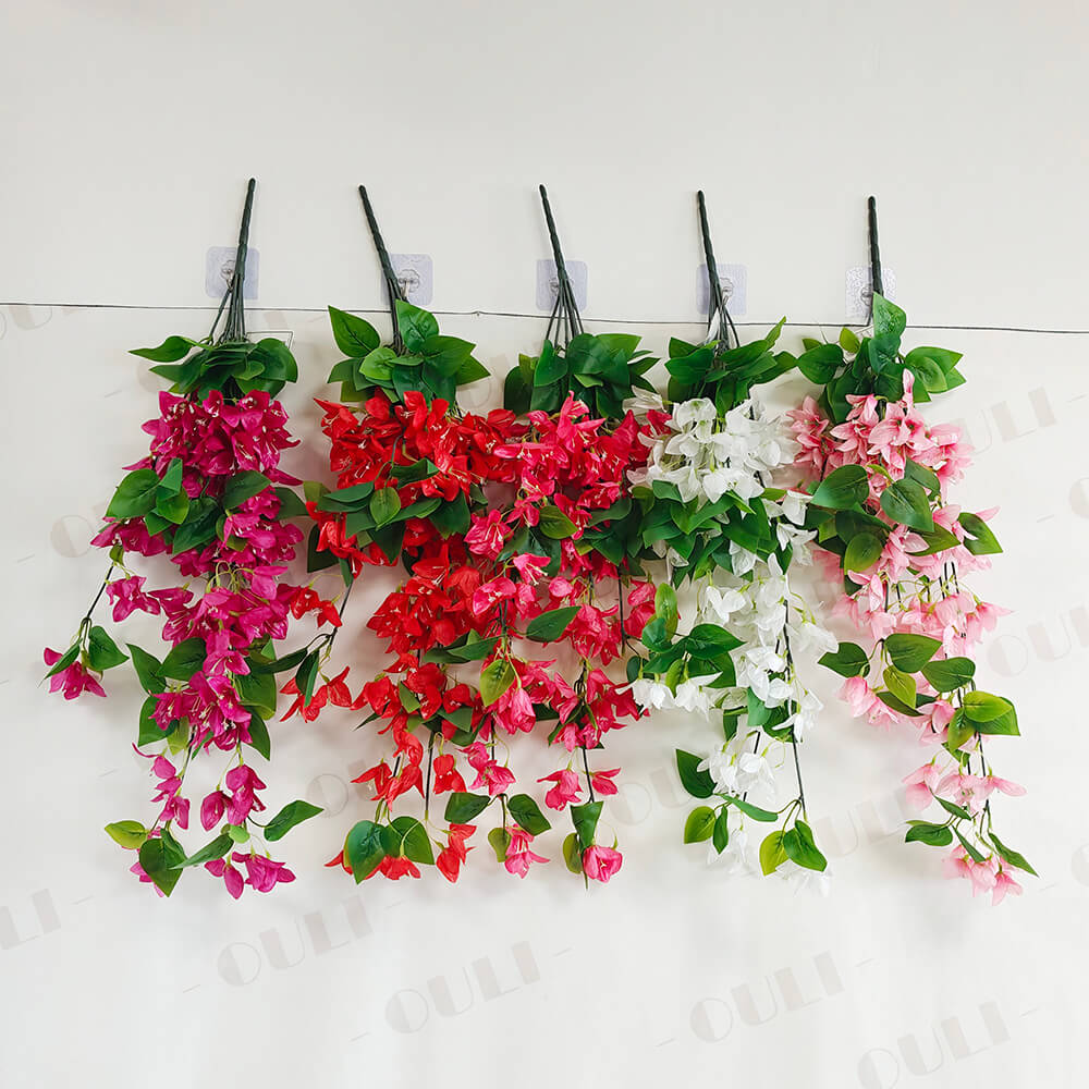 Μεταξωτό τοίχο Bougainvillea Hanging